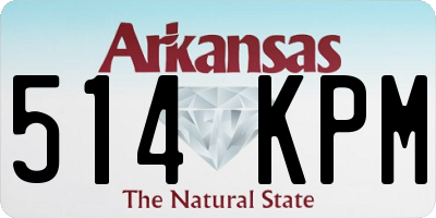 AR license plate 514KPM