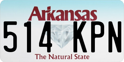 AR license plate 514KPN