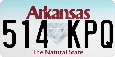 AR license plate 514KPQ