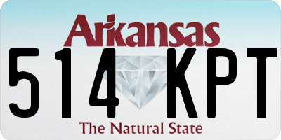 AR license plate 514KPT