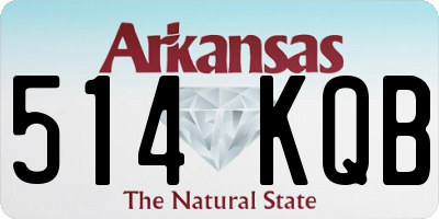 AR license plate 514KQB