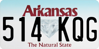 AR license plate 514KQG