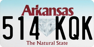 AR license plate 514KQK