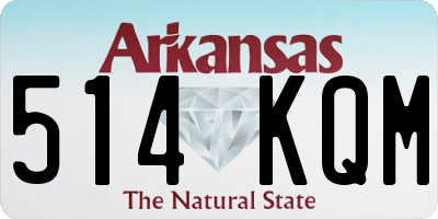 AR license plate 514KQM