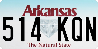 AR license plate 514KQN
