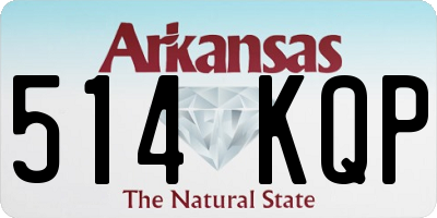AR license plate 514KQP