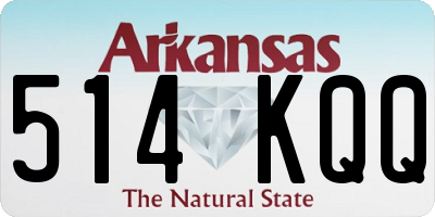 AR license plate 514KQQ
