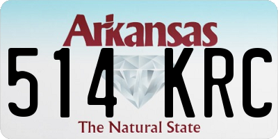 AR license plate 514KRC