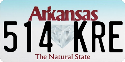 AR license plate 514KRE