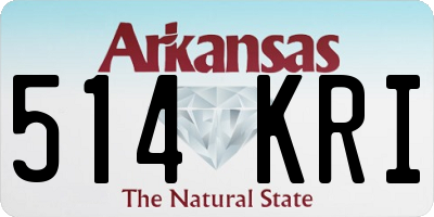 AR license plate 514KRI