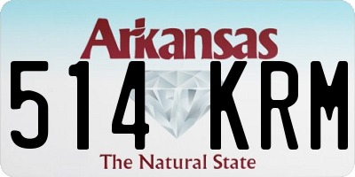 AR license plate 514KRM
