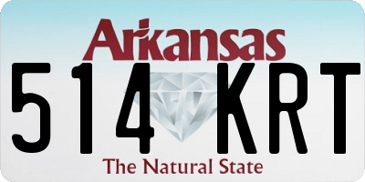 AR license plate 514KRT