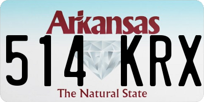 AR license plate 514KRX