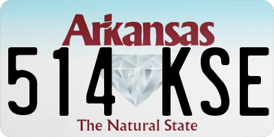 AR license plate 514KSE