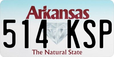 AR license plate 514KSP