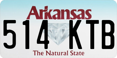 AR license plate 514KTB