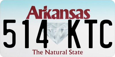 AR license plate 514KTC
