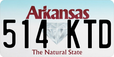 AR license plate 514KTD