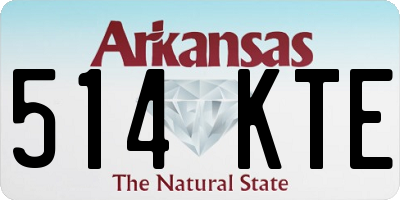 AR license plate 514KTE