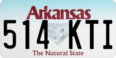 AR license plate 514KTI