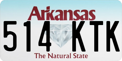 AR license plate 514KTK