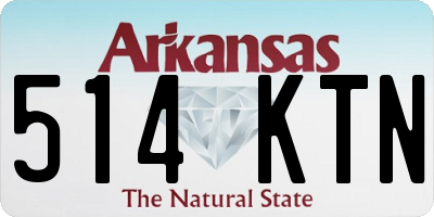 AR license plate 514KTN