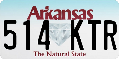 AR license plate 514KTR
