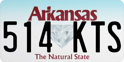 AR license plate 514KTS