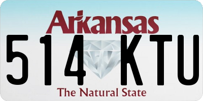 AR license plate 514KTU