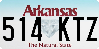 AR license plate 514KTZ