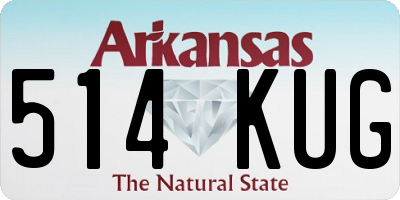 AR license plate 514KUG