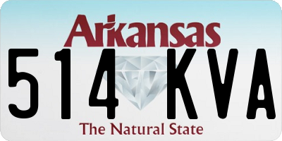 AR license plate 514KVA