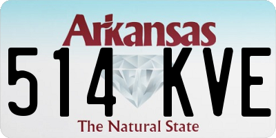AR license plate 514KVE