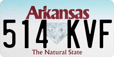 AR license plate 514KVF