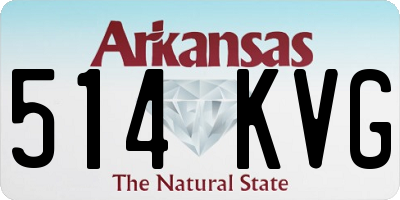 AR license plate 514KVG