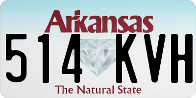 AR license plate 514KVH