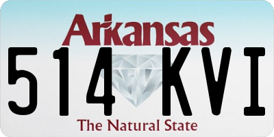 AR license plate 514KVI