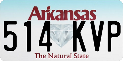 AR license plate 514KVP