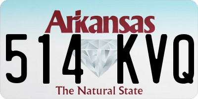 AR license plate 514KVQ