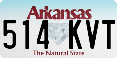 AR license plate 514KVT