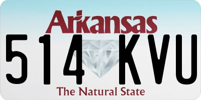 AR license plate 514KVU