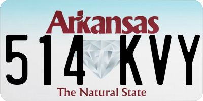 AR license plate 514KVY