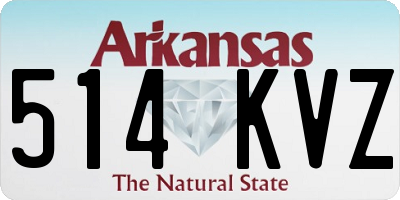 AR license plate 514KVZ
