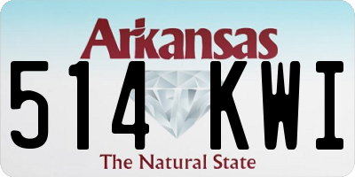 AR license plate 514KWI