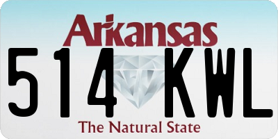 AR license plate 514KWL