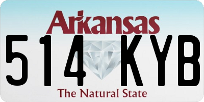 AR license plate 514KYB