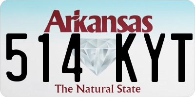 AR license plate 514KYT