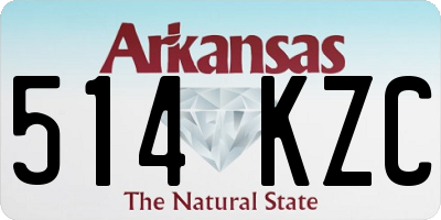 AR license plate 514KZC