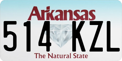 AR license plate 514KZL