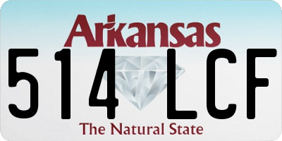 AR license plate 514LCF
